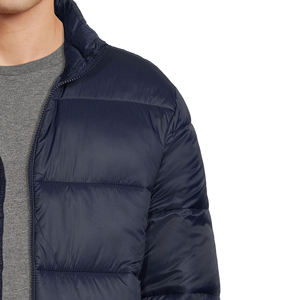 Chaquetas acolchadas de invierno informales, logotipo personalizado, invierno, cálido, grueso, de gran tamaño, impermeable y reversible, prendas de vestir exteriores, Parkas para hombres - Product Image 6