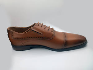 Chaussures richelieu formelles personnalisées de haute qualité pour hommes en cuir véritable élégant OEM hommes décontracté Logo personnalisé chaussures richelieu - Product Image 4