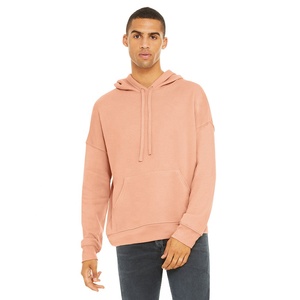 Sweat-shirts et pulls à capuche unisexes Bella + Canvas pour l'hiver, en gros, couleur personnalisée, logo, sweat-shirt en coton avec impression en relief - Product Image 4