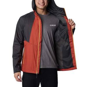 Ropa deportiva personalizada, ropa de entrenamiento para exteriores, cortavientos de poliéster grueso, a prueba de viento, impermeable, chaquetas de lluvia Softshell, High Street 2024 - Product Image 6