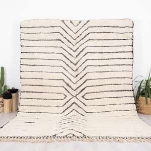 Alfombras de lana bereber marroquí anudadas a mano de último diseño personalizadas alfombras de área hechas a mano de India para sala de estar de TEXTILES INDIOS H/L - Product Image 3