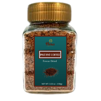 Prix du café séché par pulvérisation INSTANT au Viet Nam à l'usine Accepter OEM 1 tonne de caféine élevée, caramel fort en vrac à exporter