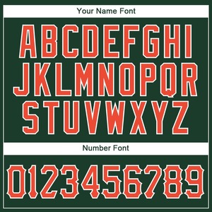 Haute qualité personnalisé chasseur vert Orange-blanc authentique maillot de basket-ball à séchage rapide uniforme de basket-ball - Product Image 4