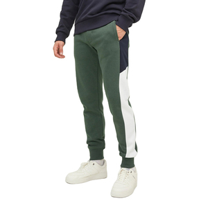 Pantalón Casual de Algodón para Hombre de Alta Calidad, Corte Regular, Forro Polar, Estilo Urbano, Mezcla de Poliéster/Algodón, Diseño Recto, Corte Medio - Product Image 4