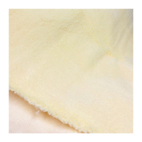 Tissu de rouleau de peinture pour brosse à rouleau Couleur jaune avec colle lourde Largeur du filament de polyester Longueur 15 mm Fabriqué en Thaïlande