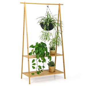 Porte-vêtements 40 ''en bois massif pour enfants Jard - Product Image 1