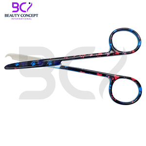 5,5 Lister Médico Quirúrgico Enfermera Calidad Premium Buena Venta Tijeras de vendaje quirúrgico de acero inoxidable - Product Image 2