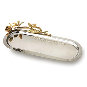 Plateau en métal décoratif avec poignée Plateau de service pour aliments et boissons Plateau en métal sur mesure pour le stockage et l'organisation de la maison - Product Image 6