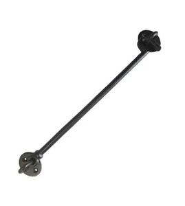 Ganchos de hierro forjado de estilo vintage, montados en la pared y duraderos, ideales para uso en la oficina o en la cocina - Product Image 1