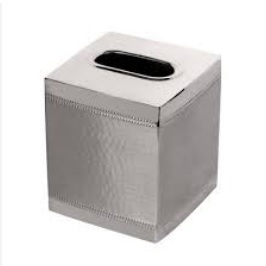 Soporte de pañuelos de Metal negro más vendido, artículos de mesa, soporte de pañuelos de Metal negro hecho a mano - Product Image 6