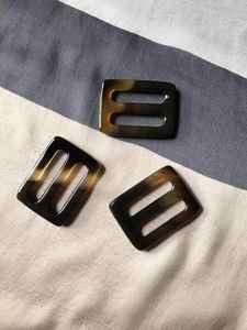 แหวนผ้าพันคอเขาควายดีไซน์ใหม่มีสไตล์ขัดเงาด้วยมือเพื่อเพิ่มความสง่างามตามธรรมชาติและยึดผ้าพันคอได้อย่างปลอดภัย - Product Image 5