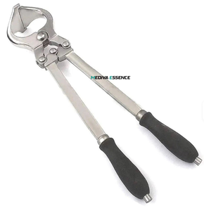 Excellent Pince de Castration Vétérinaire Manuelle en Acier Inoxydable Argenté Réutilisable de Haute Qualité pour une Opération sans Saignement - Product Image 1