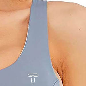 Ropa de entrenamiento de gimnasio ecológica de nuevo lanzamiento, diseño único, Sujetador deportivo transpirable, embalaje personalizado, logotipo frontal para Yoga Fitness - Product Image 3