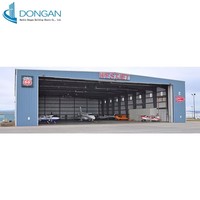Solution tout-en-un pour hangars de stockage d'avions industriels, hangar d'avion préfabriqué en structure acier, entrepôt sécurisé pour l'aviation