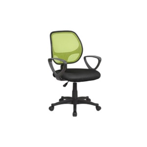 Modern Green/Black Mesh Staff <b>Chair</b> Ergonomic Office <b>Chair</b> Adjustable Headrest PP Aluminium Material Swivel for Task Purpose - Product Image 1