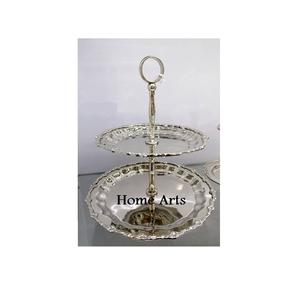 Soporte para Servir Pasteles de Acero Inoxidable de 3 Niveles, Soporte Redondo de Primera Calidad para Postres, para Uso en el Hogar y Hoteles - Product Image 2