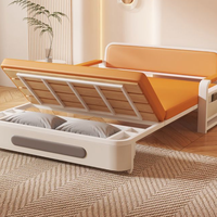 Canapé-lit pliable double pour salon, style nordique, moderne, double usage, extensible