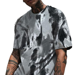 Camiseta Extra Grande de Algodón/Fibra de Bambú Transpirable con Color y Logotipo Personalizados para Hombre - Ropa Casual Ligera - Product Image 4