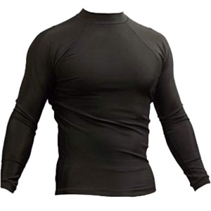 Camisa de compresión de LICRA de nailon personalizada de alta calidad 2025 para hombre, entrenamiento masculino, manga larga, Fitness Rash Guard Amano Sports - Product Image 3
