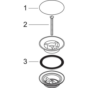 For Hansgrohe <b>Brushed</b> Bronze Washbasin <b>Drain</b> Fitting - Product Image 5