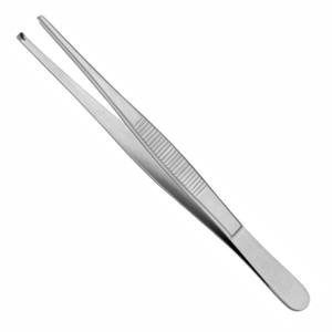 Fórceps de tejido delicado de alta calidad ISO 13485 MDR 1:2 dientes, acero inoxidable alemán, gran oferta, base de instrumento de cirugía General - Product Image 2