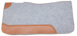 Tapis de selle Western synthétique intelligent de vendeur en gros avec couleur noire unie pour les utilisations de courses de chevaux par les exportateurs indiens - Product Image 2