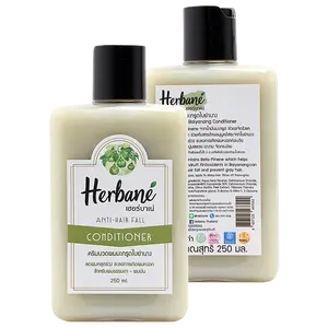 Helps Alleviate Dandruff With Herbane's Leech Lime & Yanang Leaves Natural Hair Care From Thailand. 250 ml.