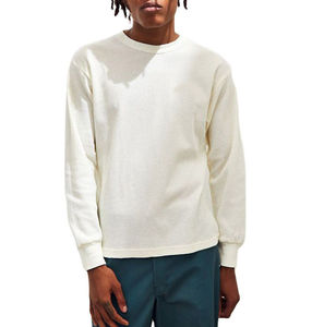 OEM Service Hommes Respirant Confortable Mode Décontracté à Manches Longues T-shirt Ras Du Cou pour Hommes avec Logo et Impression Personnalisés - Product Image 1