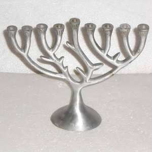 เชิงเทียนเมโนราห์ทำมือ ใบอะลูมิเนียม สำหรับวางบนโต๊ะ ตกแต่งบ้าน งานปาร์ตี้คริสต์มาส โรงแรม และบ้าน - Product Image 3
