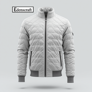 Chaqueta acolchada de lujo para hombre, chaqueta bomber de invierno, elegante diseño personalizado para hombre, ligera, cálida, cómoda, ropa informal perfecta - Product Image 6