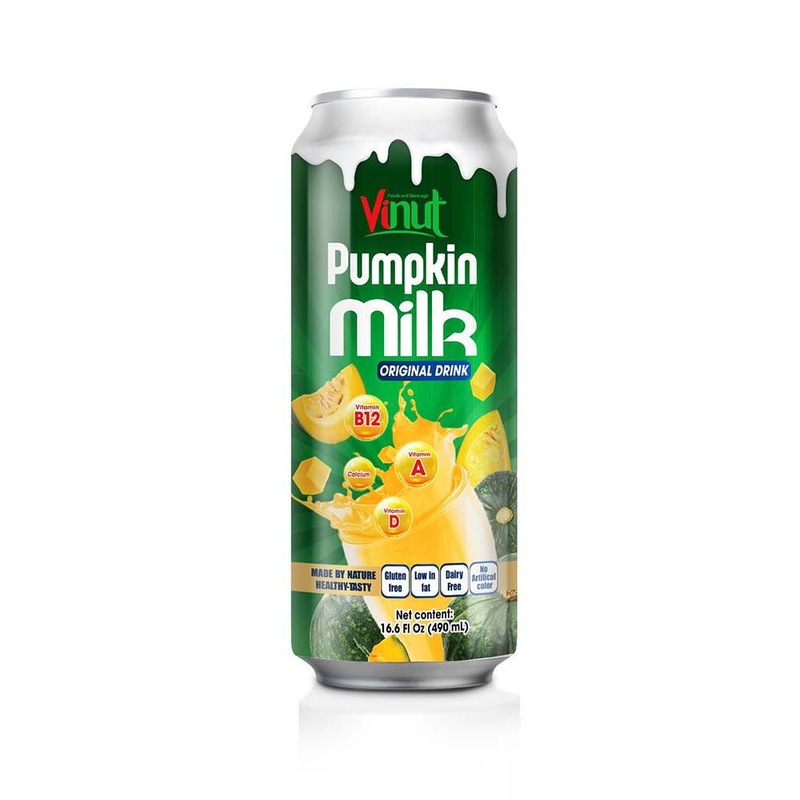 490ml Canned Pumpkin Milk Drink Original