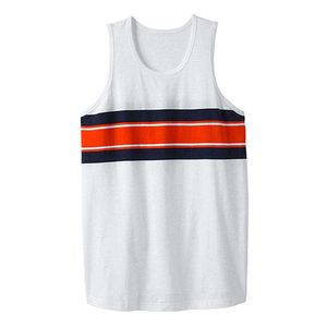 Custom Printed Muscle Tank Top Wholesale Gym Singlet for Brands High Quality Nylon Blend <b>Men</b> Athletic Tank Top Bulk Order Ready - Product Image 6
