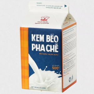 ครีมเทียมสำหรับกาแฟ ชานม คุณภาพสูง ราคาส่ง ฮาลาล สำหรับบาร์เทนเดอร์ ไม่ใช่นม ผลิตโดย OEM ยี่ห้อ Tan Nhat Huong ขนาด 500 กรัม สำหรับร้านเบเกอรี่ - Product Image 1