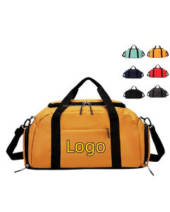 Sacs de sport unisexes en polyester à motif lettres avec fermeture éclair, couleur/logo personnalisé, grande capacité, pour activités de plein air - Product Image 5