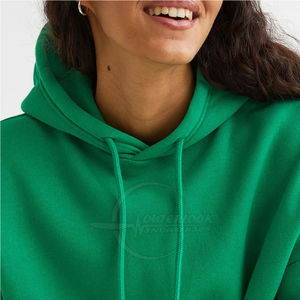 Sudadera con Capucha para Mujer Otoño Invierno, Buena Calidad, Diseño Moderno Personalizado de Manga Larga, 100% Algodón, Estilo Casual, Apliques con Logotipo Frontal - Product Image 4