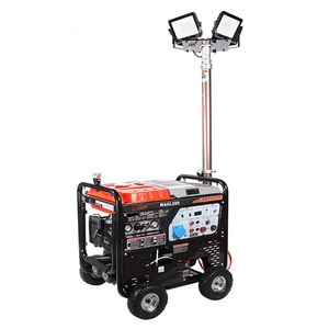 Brand New 5000W 4-Stroke 4-in-1 Diesel <b>Generator</b> 5KVA Welding Set 15L Fuel Tank 110V Output 24V DC Electric Start Auto - Product Image 3