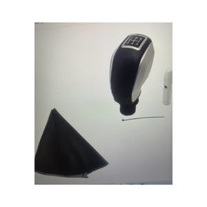 Deluxe Peugeot 407 Gear <b>Knob</b> and Windscreen Cover with Sport Gear <b>Shift</b> Boot Grey Long Design Made in TR - Product Image 1
