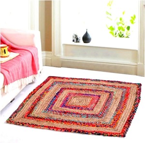 Best Lovely Colorful Hand Braided Boho Round Farmhouse Jute Hemp <b>Rug</b> Hallway Bedroom <b>Rug</b> From India With Premium Quality - Product Image 6