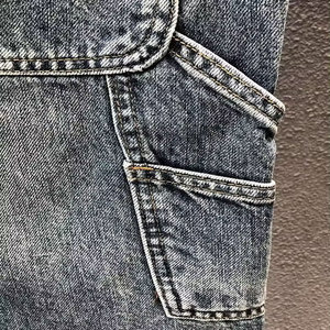 Denim Summer Trendy Youth Straight Denim Slim Fit Casual <b>Retro</b> Fashion Clothes Shorts for Men 2024 - Product Image 4