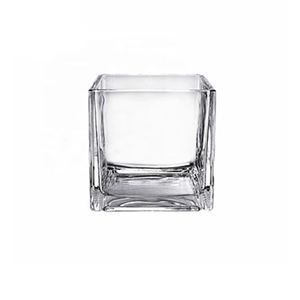 Votivo de vidrio cuadrado más vendido de estilo lujoso a un precio razonable de la India - Product Image 1