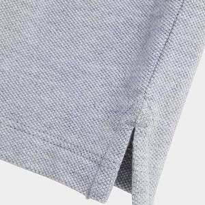 Camisas Polo de Manga Corta para Hombre, Estilo Urbano, Algodón, Tallas Grandes, Cuello Alto, Transpirables, Color Sólido, Servicio OEM - Product Image 4