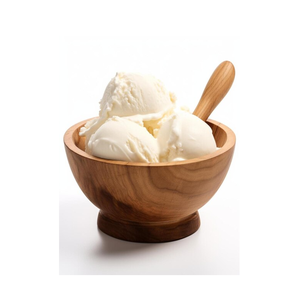 Bol en bois d'acacia en bois pour la crème glacée Fromages en bois en gros Bol à dessert à crème glacée Bols à crème glacée réutilisables 100% respectueux de l'environnement - Product Image 5