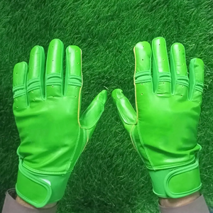 ถุงมือเบสบอล/ซอฟต์บอลหนังแท้แบบเต็มนิ้ว น้ำหนักเบา ระบายอากาศได้ดี ทนทาน ปรับแต่งได้ตามต้องการ - Product Image 5