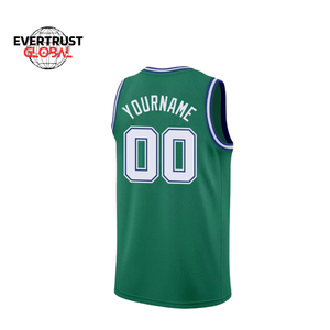 Customized Digital Print Basketball Jerseys Team Logo Plus Size Breathable Anti-Bacterial Quick Dry Summer Sportswear Reversible - Product Image 6