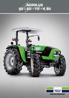 Ractor DEUTZ-FAHR - 50 racrac, brazo de montaje, rticulado, 4wd