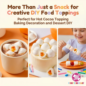 <span class=keywords><strong>Mini</strong></span> bonbons gélifiés ronds fourrés à la <span class=keywords><strong>confiture</strong></span> de fruits, emballés individuellement, pour anniversaires d'enfants - Product Image 4