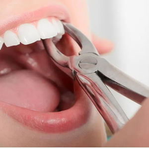 M.A SIDDIQUE INTERNATIONAL 10 piezas Extra-Strength German Stainless Steel Ergonomic Grip Class I Fórceps de extracción Dental - Product Image 5