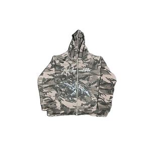 เสื้อฮู้ดลายพรางปรับแต่งได้เต็มที่ ผ้าเฟรนช์เทอร์รี่คุณภาพสูง มีจำหน่ายในราคาโรงงาน - Product Image 1