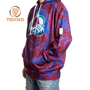 Venta al por mayor personalizado más tamaño pulóver sudaderas con capucha para hombres nuevo último diseño sublimado colorido liso teñido para invierno peso sudaderas con capucha - Product Image 3