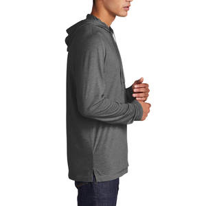 Vente en gros Compétiteur évacuation de l'humidité T-shirt à capuche à manches longues True Navy - Product Image 6